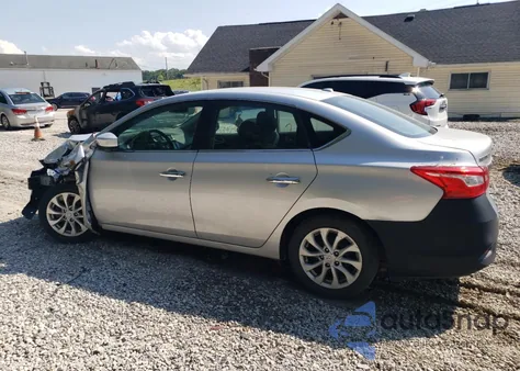 2019 Nissan Sentra S from USA, damaged, VIN 3N1AB7APXKY360147